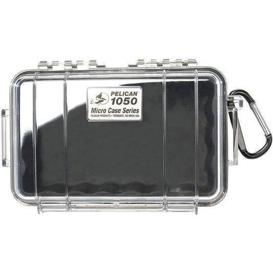Pelican Waterproof 1050 Micro Case Black/Clear