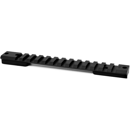 Warne Vapor Picatinny Rail Matte Black Remington 700 Long Action