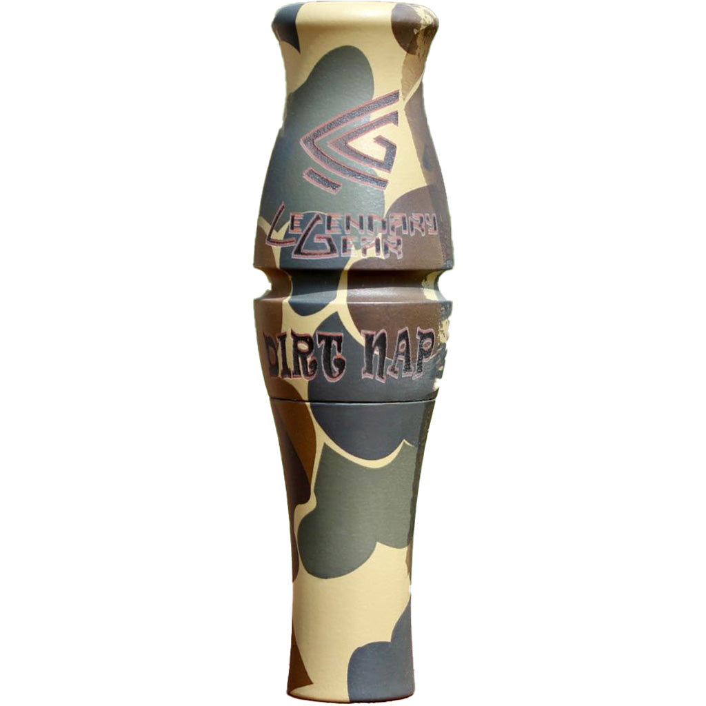 Legendary Dirt Nap Goose Call Molded Broken In Guts Brown