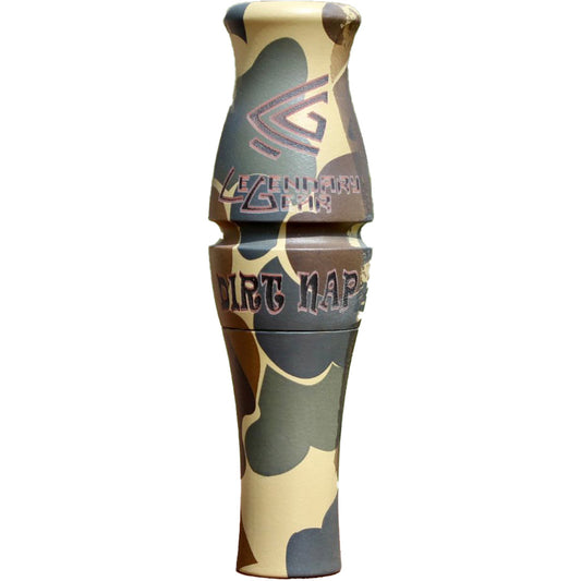 Legendary Dirt Nap Goose Call Molded Broken In Guts Brown