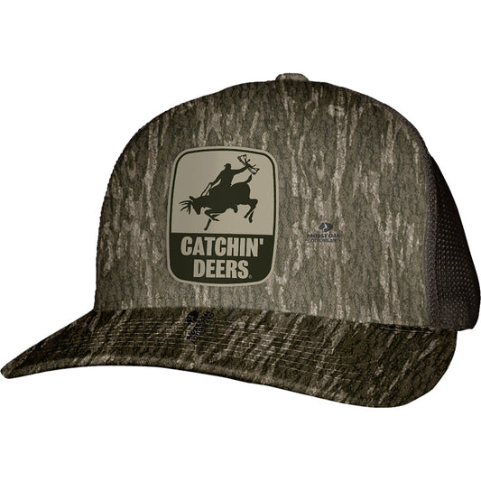 Catchin Deers Giddy Up Meshback Hat Mossy Oak Bottomland OSFM