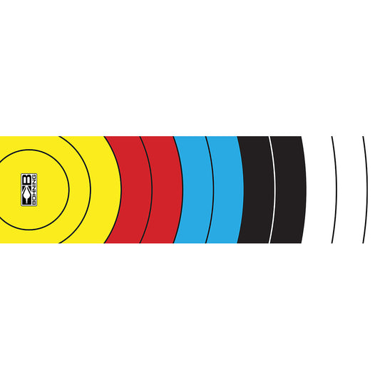 Bohning Arrow Wraps Target Face 4 in. Standard 13 pk.