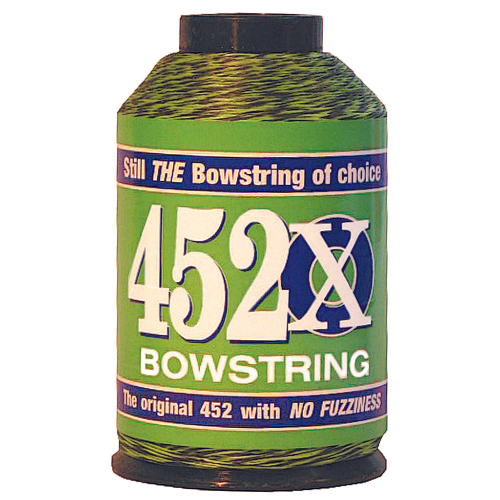 BCY 452X Bowstring Material Green/Black 1/4 lb.