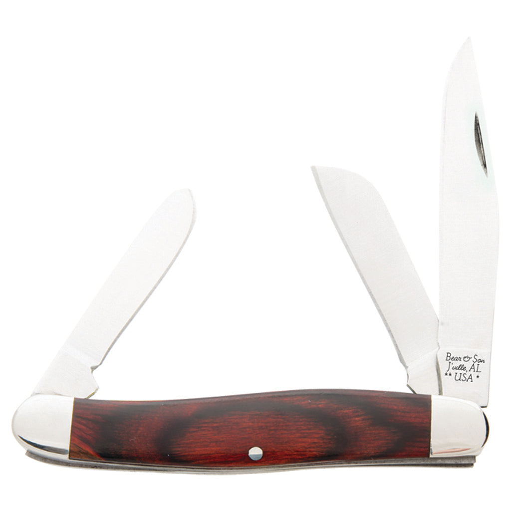 Bear and Son Large Stockman Rosewood 3 7/8 in.