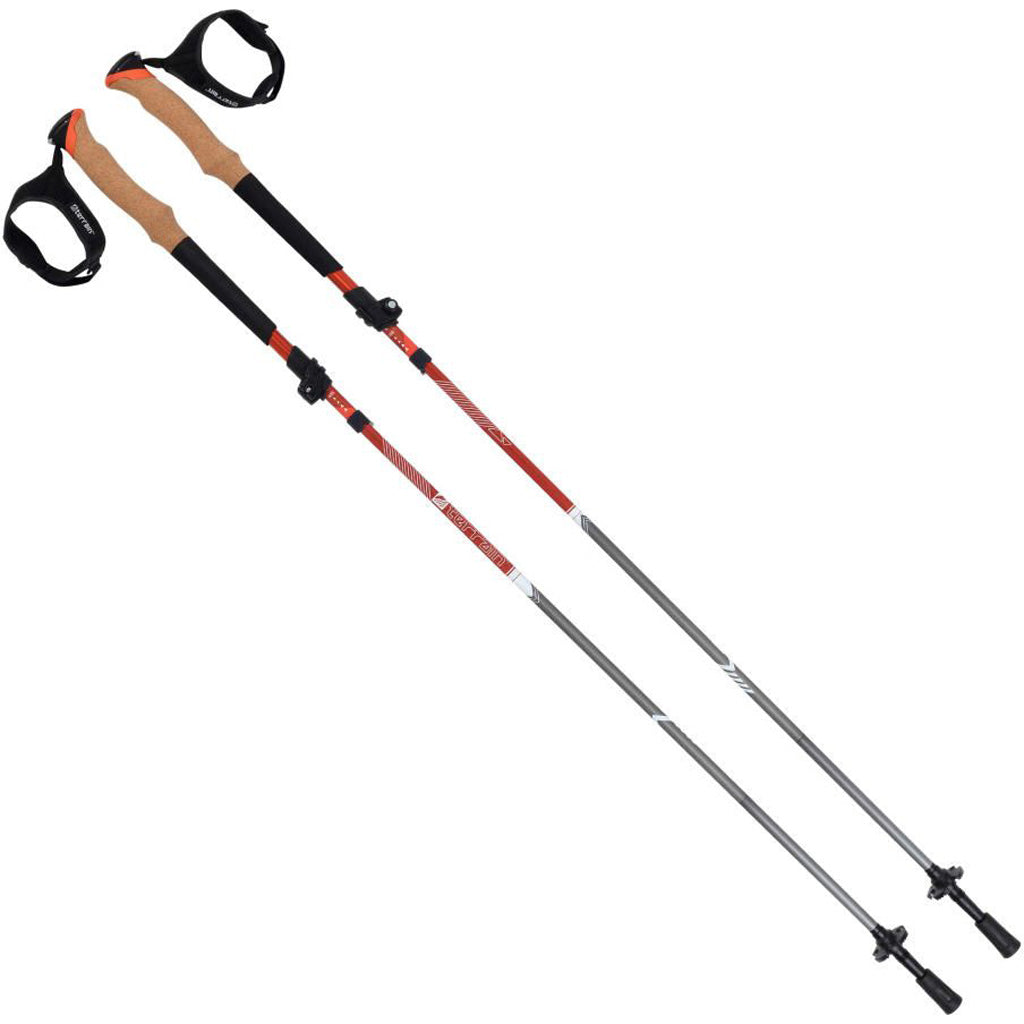 Alpha Aluminum Trekking Poles 1Pr Canyon Sunset