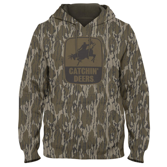 Catchin Deer Giddy-Up Hoodie Mossy Oak BOTTOMLAND Medium