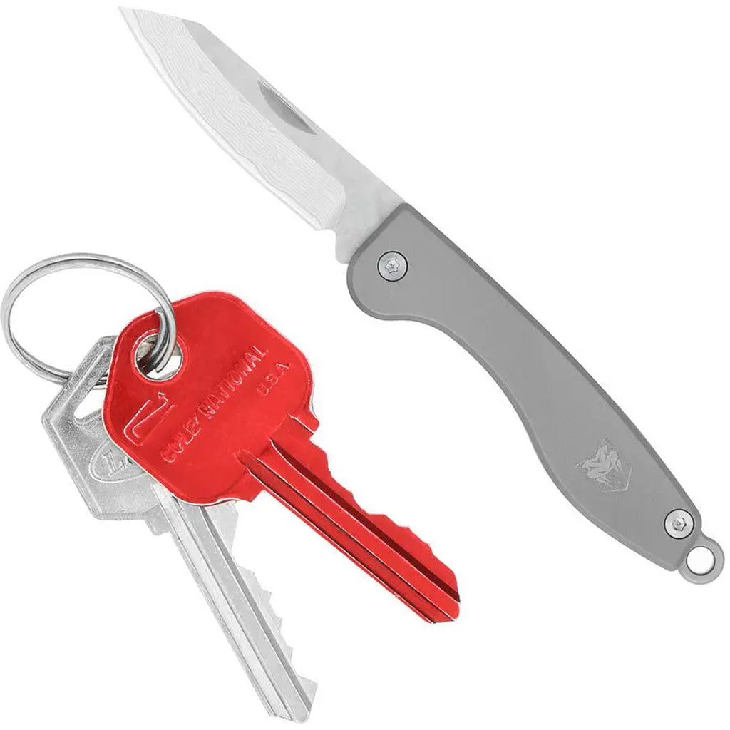 CobraTec Rian Folding Pocket Knife Folding Blade Grey