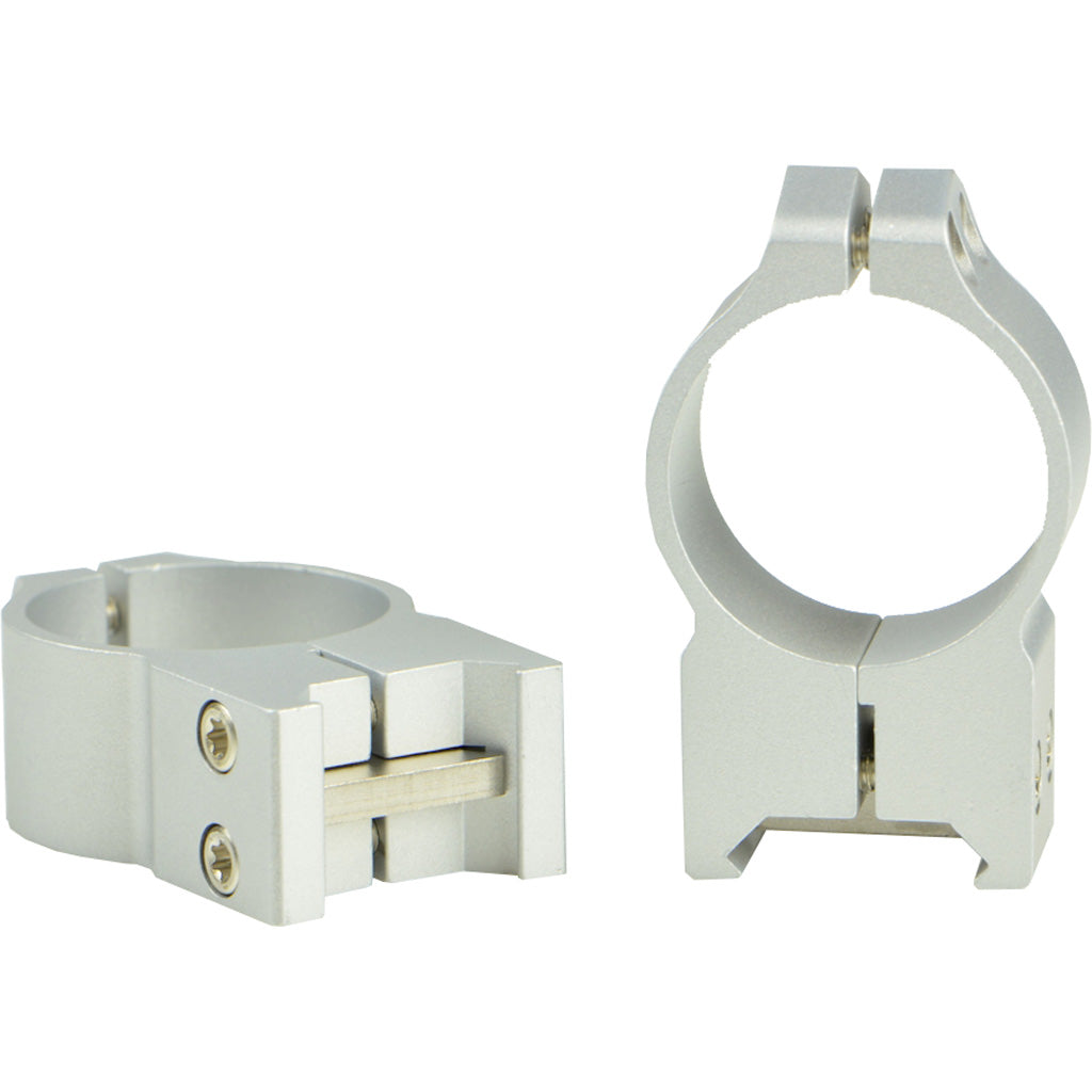 Warne Maxima Vertical PA Scope Rings Silver 30mm High