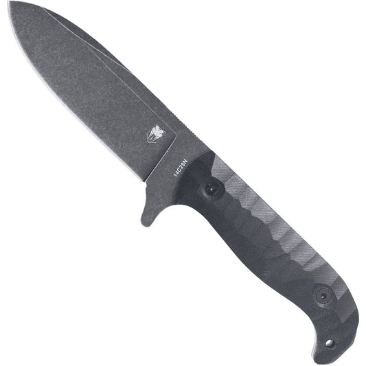 CobraTec PSK Knife Black Dark Stonewash Fixed Blade Black Dark Stonewash