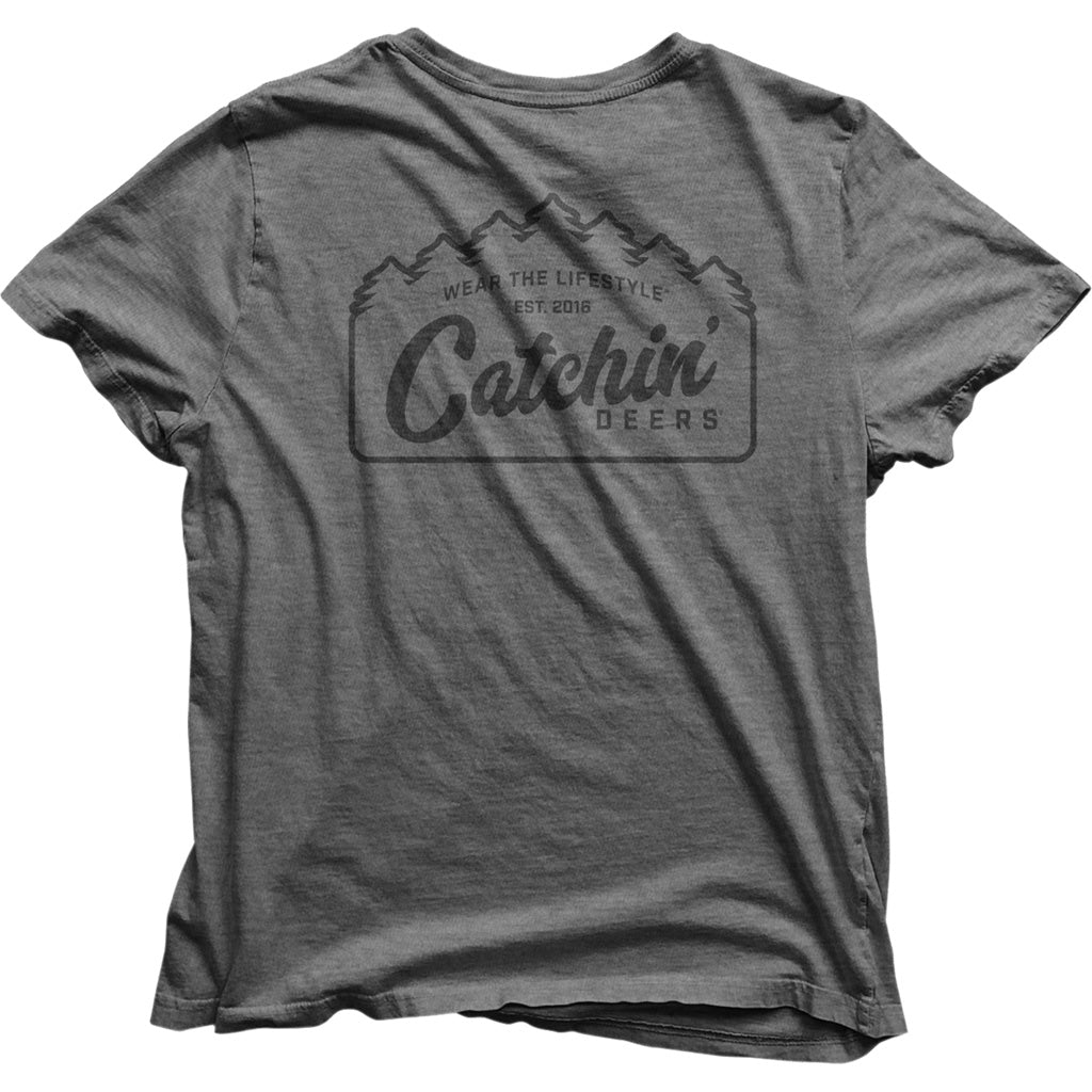Catchin Deers Hillside Tee Titanium 3X-Large