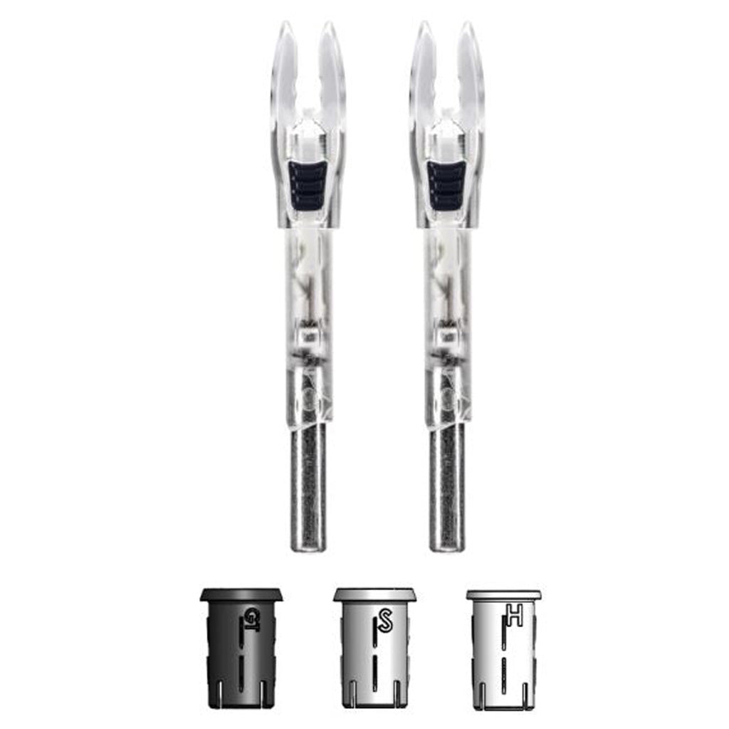 Nockturnal Shift Universal Easy Off Nock System Red 2 pk.