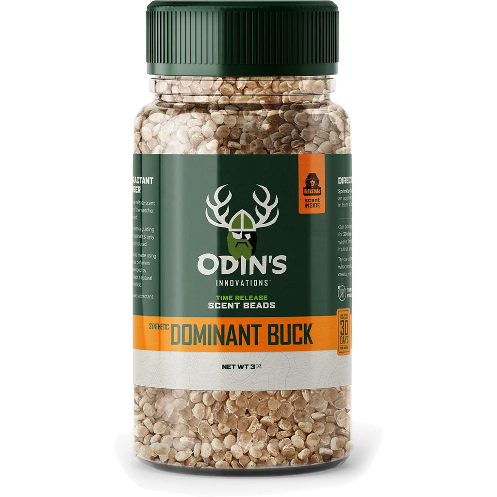 Odin's Innovations Dominant Buck Scented Beads 12oz Bottle