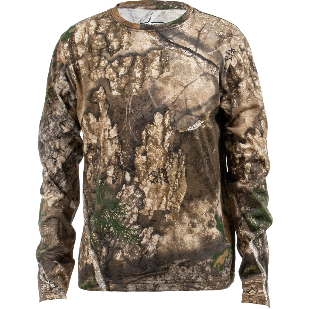 Habit Bear Cave Long Sleeve Tee Realtree APX 2XL
