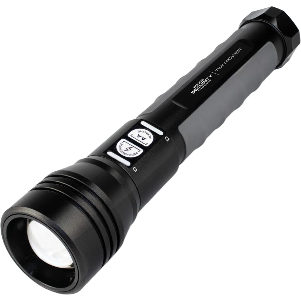 Police Security Twin Power Flashlight 4000 Lumens