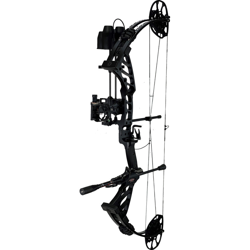 Darton Cyclone RTH Package Matte Black 50-60 lbs. RH Black Limbs