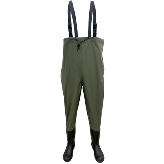 Frogg Togg Cascades v3 Lug Sole Chest Wader Forest Green Size 12