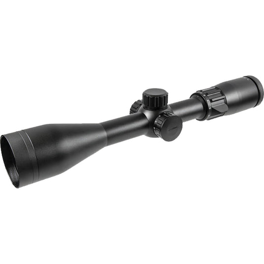 TruGlo Intercept Rifle Scope Black 4-12x44 Illuminated Reticle
