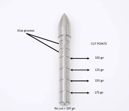 Target Point, .244/.245/.246, .296 O.D., 100-200 gn