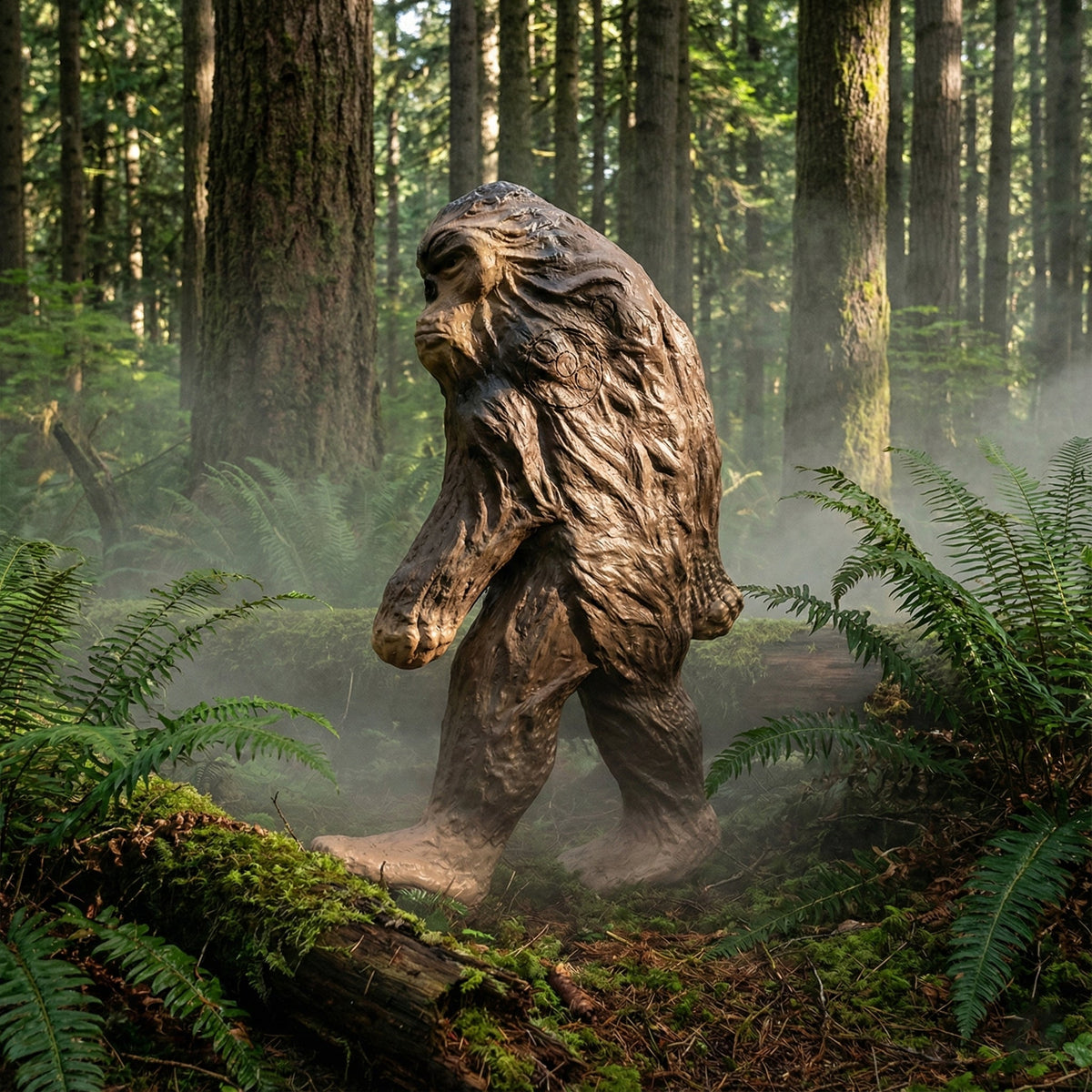 Real Wild 3D Backyard BIGFoot Archery Target with EZ Pull Foam
