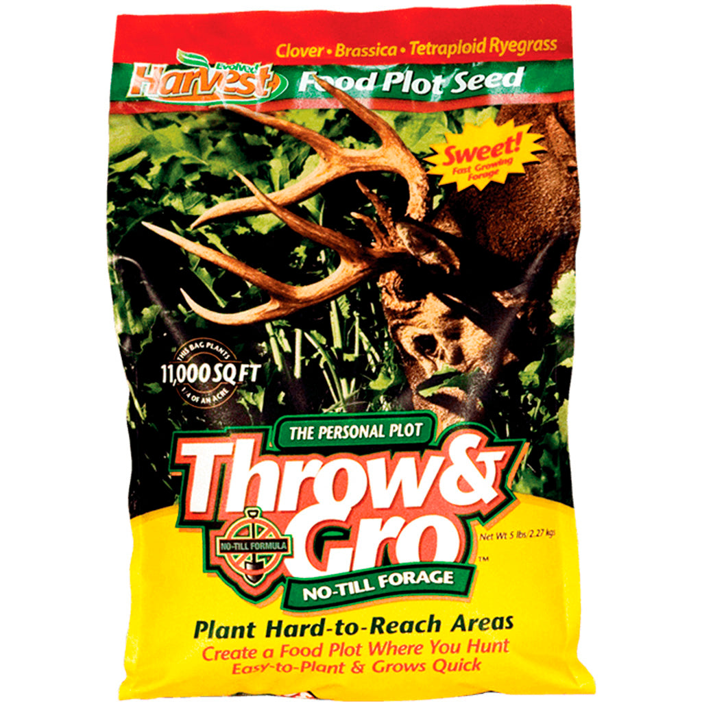 Evolved Throw & Gro Seed W/ Clover 5 Lb.