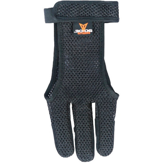 30-06 Mesh Shooting Glove 3 Finger Black 2xl