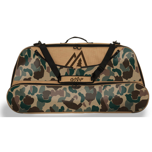 October Mountain Retro Bow Case Tan/fred Bear Camo 40in.