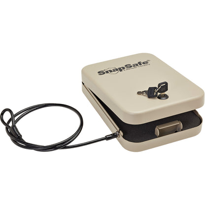 Hornady Snapsafe Lock Box Xl Grey With Key Lock