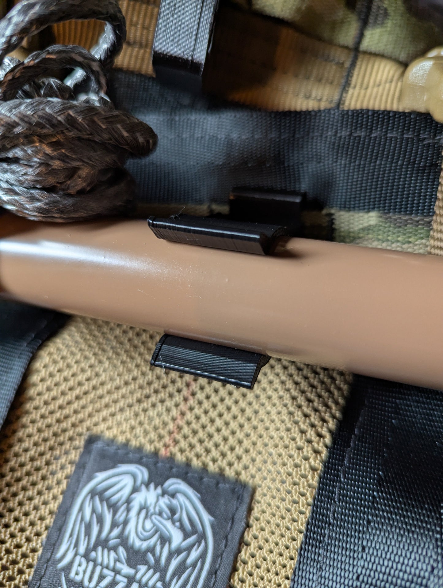 Tethrd One Molle Caddy for Saddle Hunting