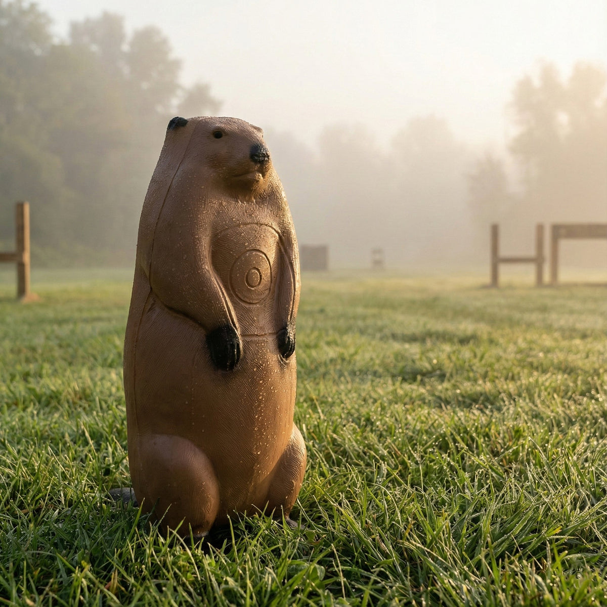 Real Wild 3D Standing Groundhog Archery Target with EZ Pull Foam