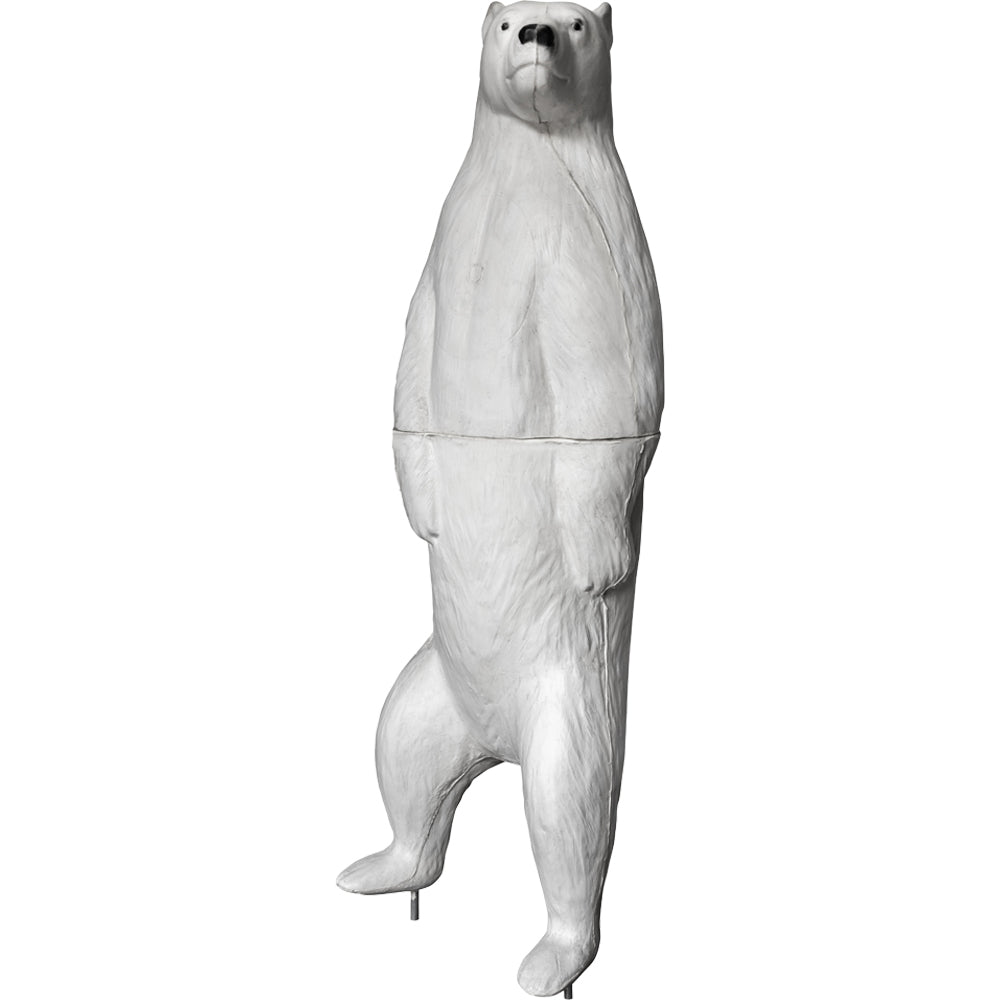 Real Wild 3D Standing Polar Bear Archery Target with EZ Pull Foam