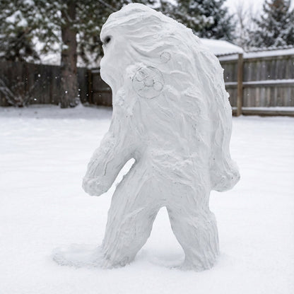Real Wild 3D Backyard Yeti Archery Target with EZ Pull Foam