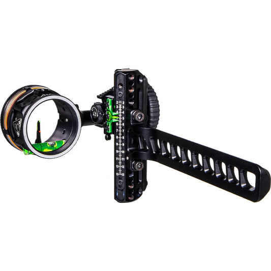 Axcel Driver Plus Slider Sight w/AVX-41 Scope Stealth BH .019 Green and Red Fiber Ranger Pin RH