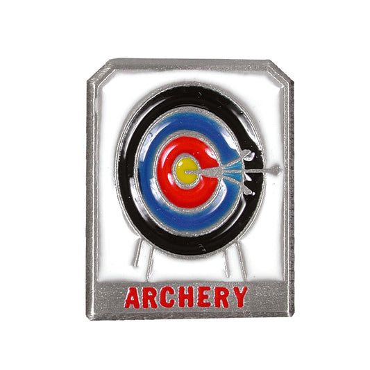 Empire Archery Target Pewter Pin