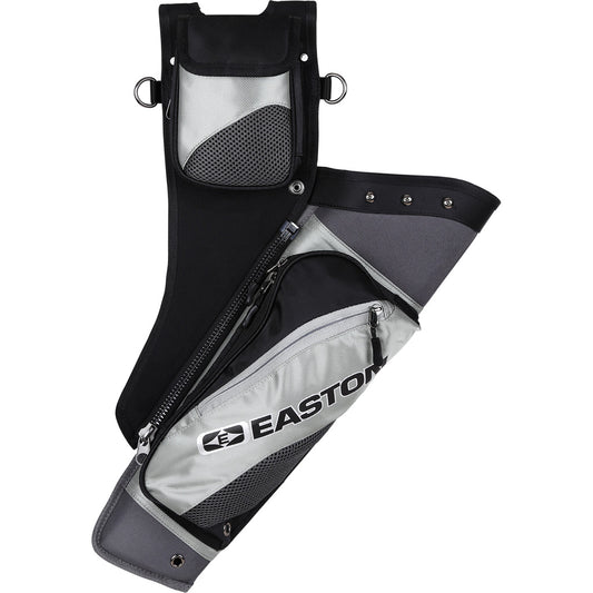 Easton Deluxe Takedown Hip Quiver w/Belt Gray RH