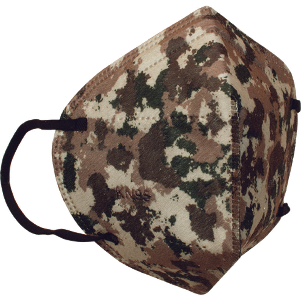 KN95 Face Mask Dark Grey Clip Strip 12 PK