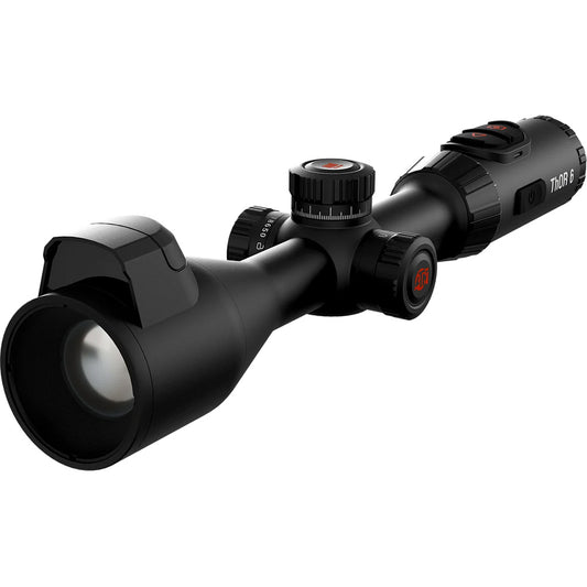 ATN ThOR 6 Elite 384 Thermal Scope 2.5-20x, 384X288 Sensor Black w/Wi-Fi & Rec & LRF