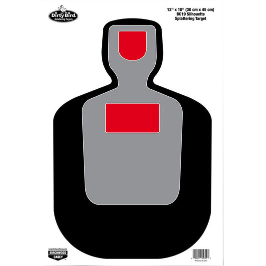 Birchwood Casey Dirty Bird Target BC-19 Silhouette 12x18in. 8 pk.