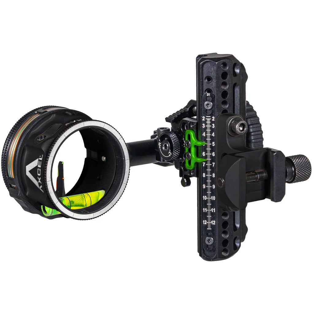 Axcel Driver Plus Slider Sight CK w/AVX-31 Scope Midnight Cerakote .019 Ranger Pin Green Piccatinny