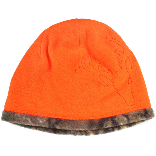 Hot Shot Reversible Fleece Beanie RT APX/Blaze OSFA