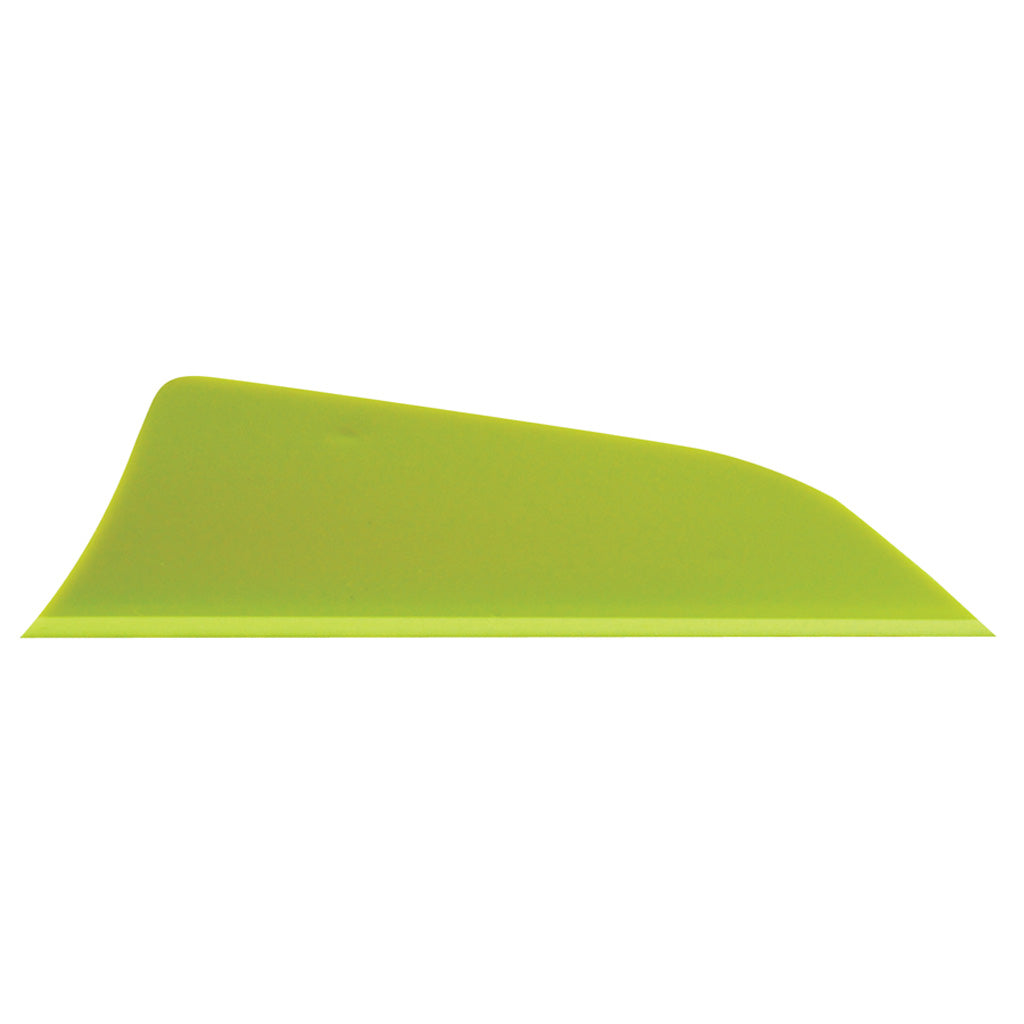 AAE Max Hunter Vanes Bright Green 2.1 in. 100 pk.