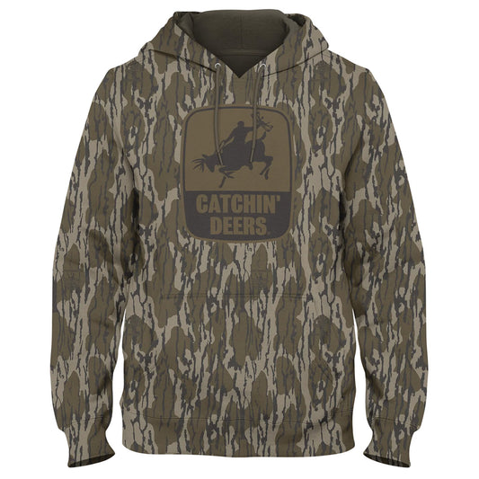 Catchin Deer Giddy-Up Hoodie Mossy Oak BOTTOMLAND 2X-Large
