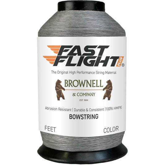 Brownell Fast Flight Plus Bowstring Material Grey 1/8 lb.