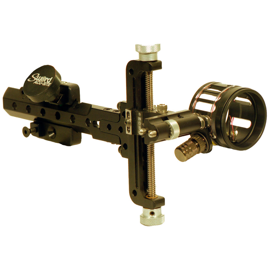 Sword Titan II Sight w/ Scope Black 1 Pin .019 RH