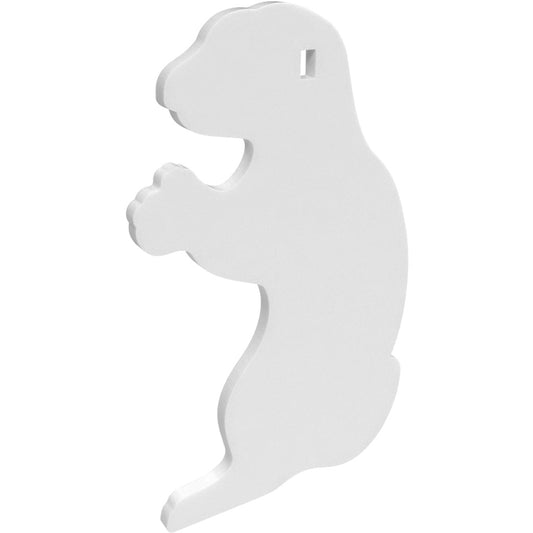 Birchwood Casey Ar500 Silhouette 1-Hole Gopher 3/8""