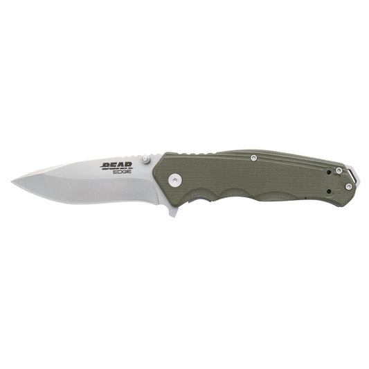 Bear and Son G10 Sideliner OD Green 4 1/2 in.