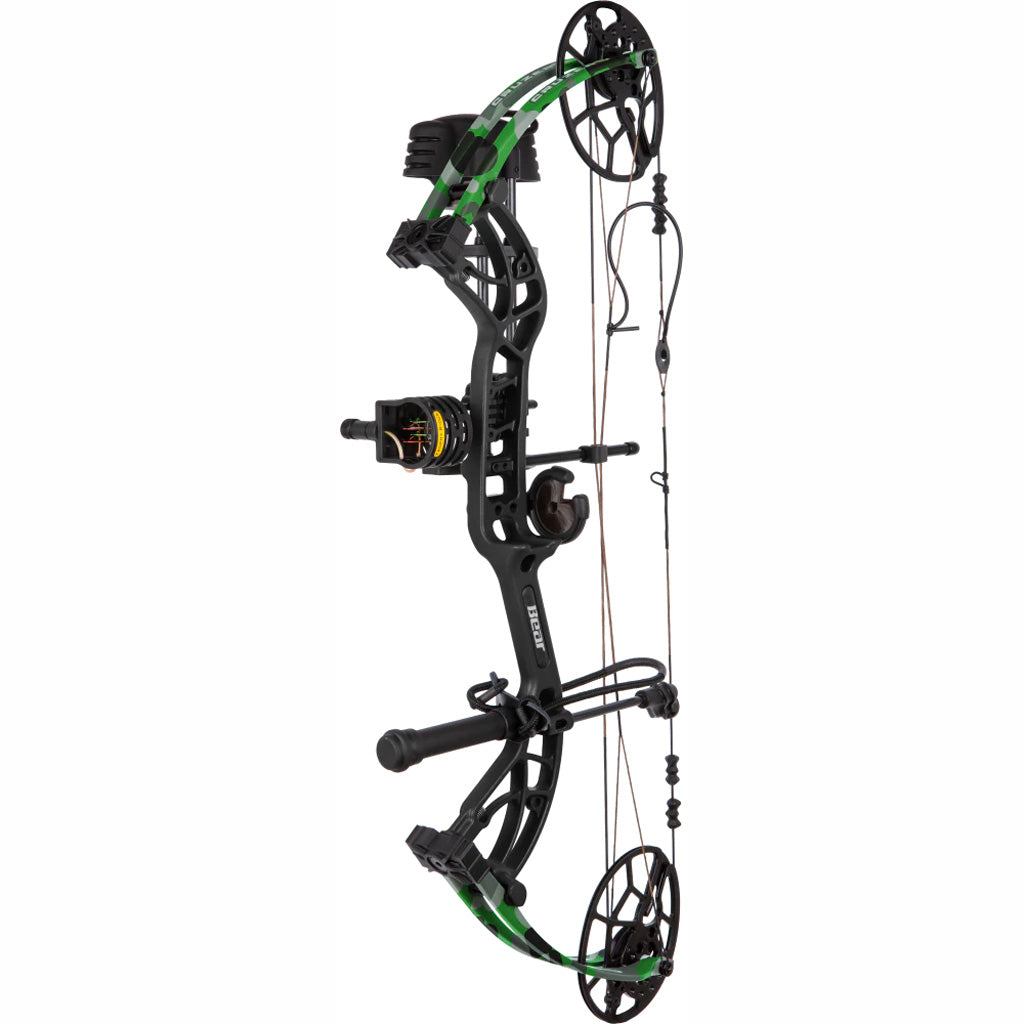 Bear Cruzer G4 RTH Bow Package Black/Fred Bear Electric 70 lbs. RH