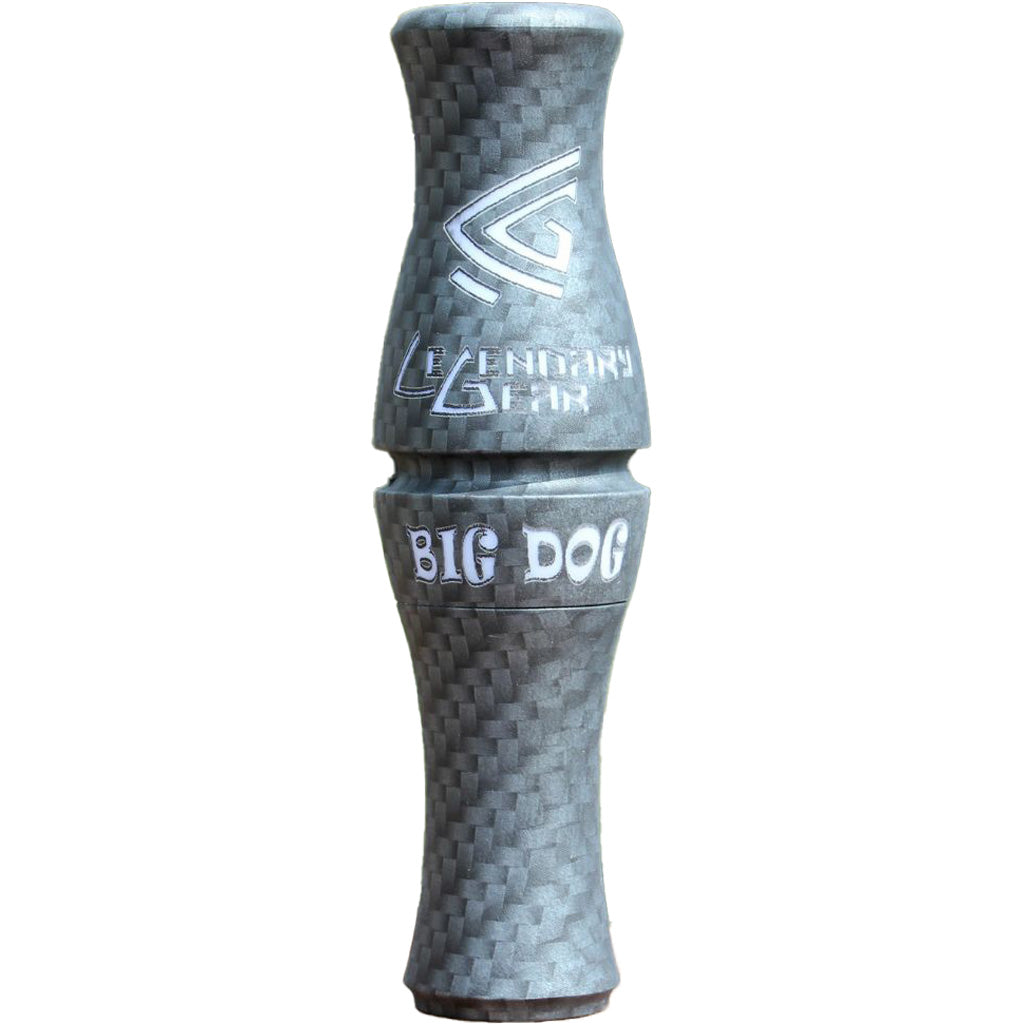 Legendary Big Dog Goose Call Molded Broken In Guts Carbon