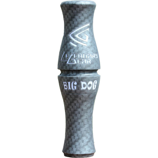 Legendary Big Dog Goose Call Molded Broken In Guts Carbon