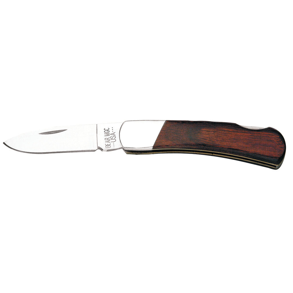 Bear and Son Executive Lockback Rosewood 3 in