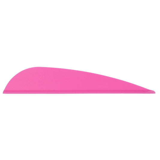 AAE Elite Plastifletch Vanes Hot Pink 2.875 in. 100 pk.